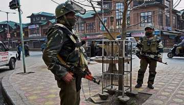 Restrictions imposed to prevent separatist march to JK's Shopian. File Photo,