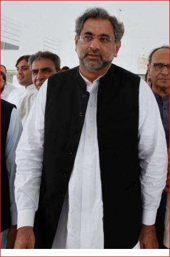 Pakistan PM Shahid Khaqan Abbasi