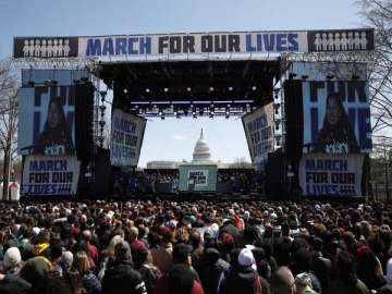 Hollywood celebrities grace 'March for Our Lives' rally
