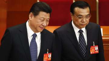 China's Prime Minister Li Keqiang with President Xi Jinping. File Photo.