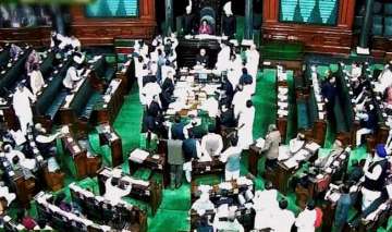 No-confidence motion against NDA govt live updates: LS adjourned amid ruckus, HM Rajnath Singh says Govt ready for discussion
