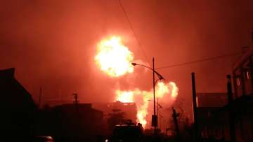 Major fire breaks out after explosion in chemical factory in Maharashtra's Palghar.