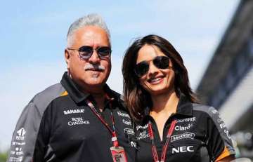 Vijay Mallya with Pinky Lalwani