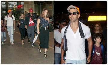 Hrithik Roshan is back from family vacation