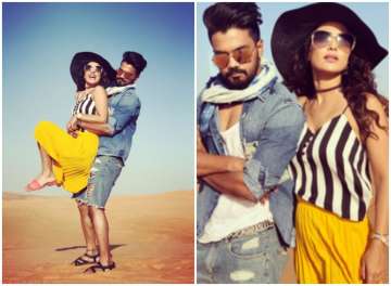 Bigg Boss 11’s Hina Khan spends quality time with boyfriend Rocky Jaiswal in Dubai