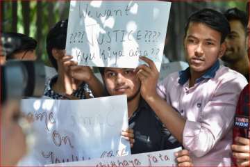 Students' protest on Friday