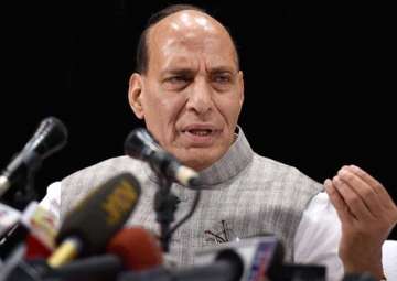 File pic of Union Home Minister Rajnath Singh 