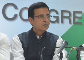 Congress communications incharge Randeep Surjewala