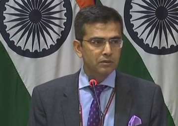 MEA spokesperson Raveesh Kumar 