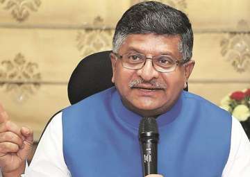 File pic of Ravi Shankar Prasad