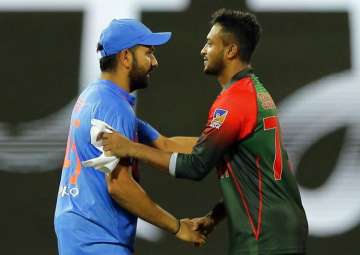 Rohit Sharma, Shakib al Hasan, Nidahas Trophy