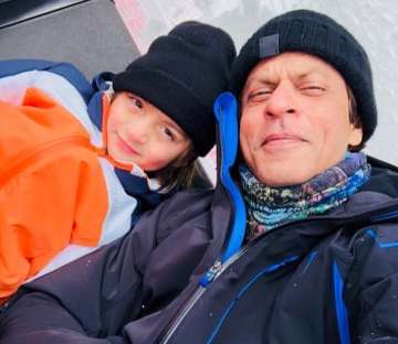 shah rukh khan vacation with AbRam