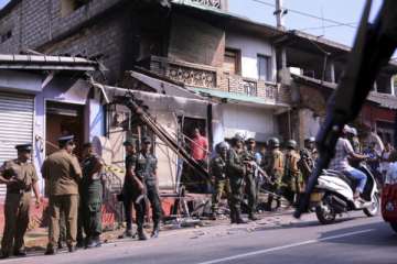 Communal violence in Sri Lanka