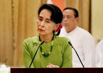 Suu Kyi stripped of human rights award over ongoing violence against Rohingya Muslim minority.