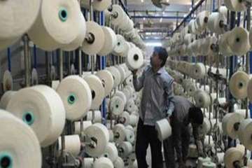 An employee of textile sector