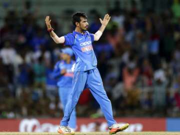 A file image of leg-spinner Yuzvendra Chahal