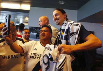 Zlatan Ibrahimovic displays trademark confidence as he joins Galaxy