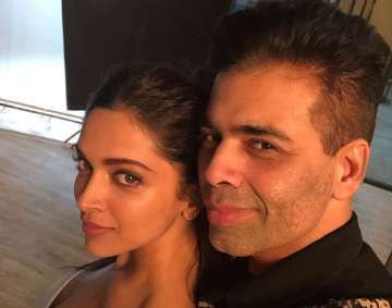 deepika padukone with karan johar