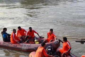 Boat capsizes in Bhagalpur