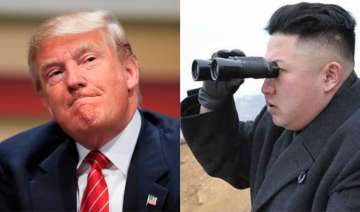 US President Donald Trump and North Korean dictator Kim Jong.