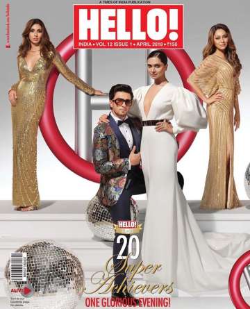Ranveer Singh and Deepika Padukone strike a pose on Hello magazine cover, Padmaavat actor shares pic