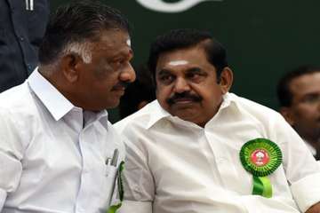 Cauvery dispute: E Palaniswami and O Panneerselvam lead AIADMK's hunger strike 