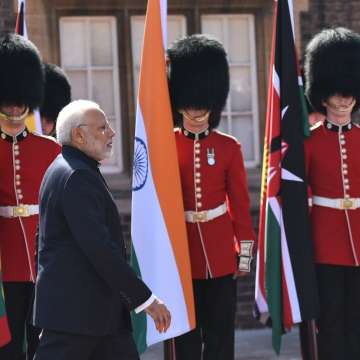 Modi in London: PM holds bilateral talks with world leaders at CHOGM; Khalistan supporters stage protests