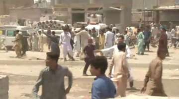 Violent protests in Karachi