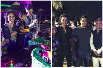 Salman Khan's nephew Ahil's birthday party