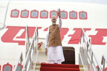 PM Modi departs for India