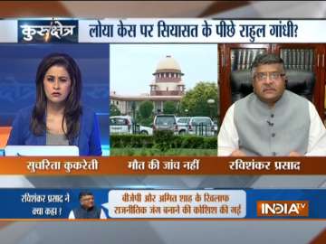 Exclusive | Judge Loya Verdict: 'Congress exposed, Rahul Gandhi must apologise to nation', says BJP leader Ravi Shankar Prasad