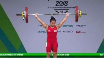 Sanjita Chanu wins gold in 53 kg weightlifting event at Commonwealth Games 2018
