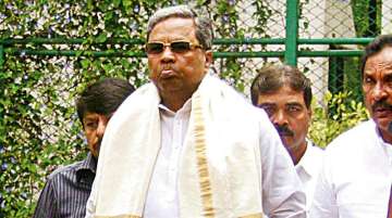 Karnataka Chief Minister Siddaramaiah - File photo