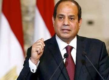 Abdel Fattah al-Sisi sworn in today for a second four-year term in office 