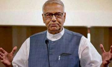 File photo of Union minister Yashwant Sinha.