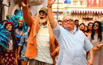 102 Not Out: Amitabh Bachchan requests theatre owners not to cut Badumbaaa song