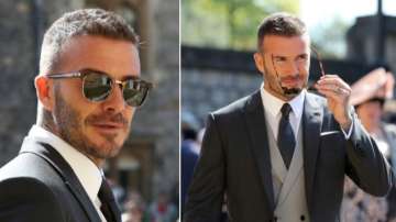 David Beckham at the Royal Wedding