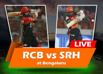 IPL Live Match, RCB vs SRH, IPL 2018, Match 51