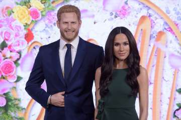 Ahead of royal wedding, Prince Harry and Meghan Markle's wax statues unveiled at UK's Madame Tussauds 