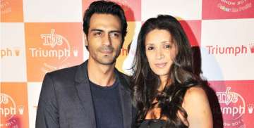 ?Arjun Rampal and Mehr?