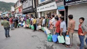 Clamour against water shortage grows louder in Shimla