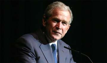 File photo of former US president George Bush