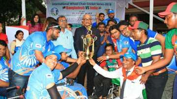Sachin Tendulkar provides financial aid to Indian wheelchair cricket team