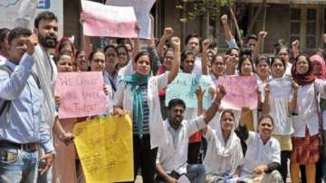 Resident doctors of the Maharashtra state-run JJ hospital resumed their strike for the fourth day on Tuesday.