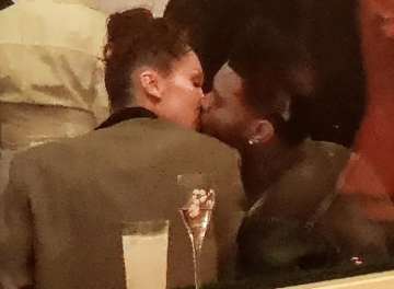 Bella Hadid and The Weeknd kiss at Cannes Film Festival
