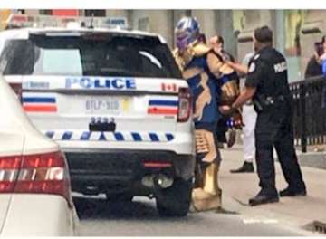 Avengers: Infinity War villain Thanos 'Arrested' by Police, Twitterati makes fun