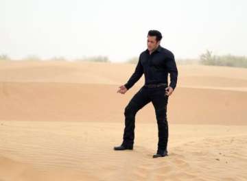 Salman Khan drops a still from Race 3 shoot