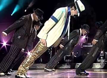 Michael Jackson's ‘antigravity tilt’