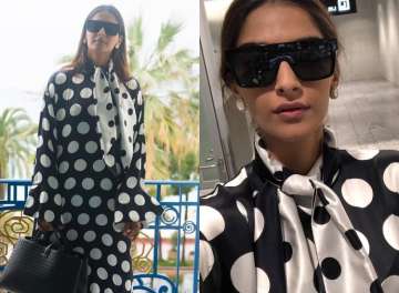 Cannes 2018: Sonam Kapoor turns on the monochrome magic as she checks into French Riviera