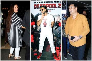 ranveer singh at deadpool 2 special screening